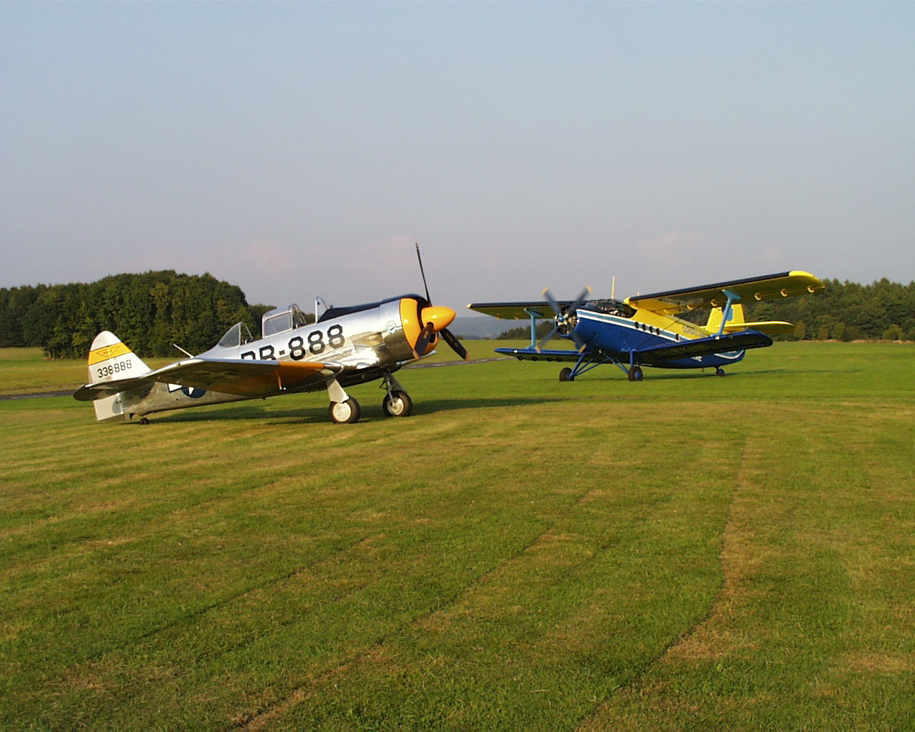 T6 und Antonov AN-2